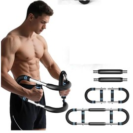 Venbytech for Twister Arm Trainer – 40–100lb Adjustable Resistance Chest Black and Blue