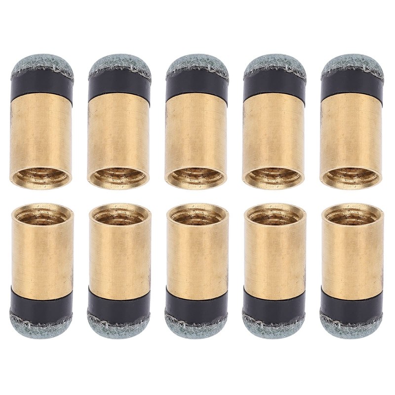 Ejoyous Pool Cue Tips, 10 mm, 10 Pieces, Snooker Cue
