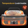 SUNVIVIPRO Roaster Oven, Electric Roaster Oven with Viewing Lid, Large