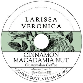 Cinnamon Macadamia Nut Guatemalan Coffee (Single Serve K-Cup Pods) (Gourmet, Naturally Flavored, Whole Coffee Beans) (12 pods, ZIN: 575290) - 3 Pack