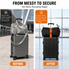 2 Pcs Luggage Straps for Suitcases, Multi Use Strong Adjustable