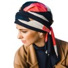 Carebell Lucia Metropolitan Cotton Oncological Scarf for Hair Loss, Navy,
