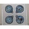 Reflex Ball Ice Blue 6 cm Pack of 4 Jingle