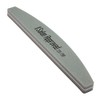 Pro Impressions 220/280 Grit Premium Half Moon Foam Nail File,Single