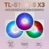 Thermalright TL-S12W-S X3 Ventilador de la Caja del CPU Con