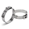 Sieqioor 100 Pack 1/2 Inch(17.5mm) PEX Cinch Clamps, Stainless Steel