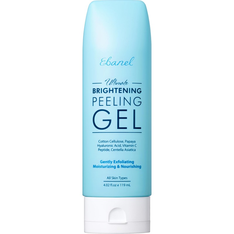 Ebanel Brightening Peeling Gel with Cotton Cellulose, Rice, Papaya, Centella,
