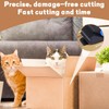 BbiuRer Cardboard Cutter, 3D Printed DIY Cardboard Cutter for Cat