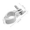 Mipcase 2pcs Stainless Steel Hinged Jaw Slide Clamp Grade Fitting