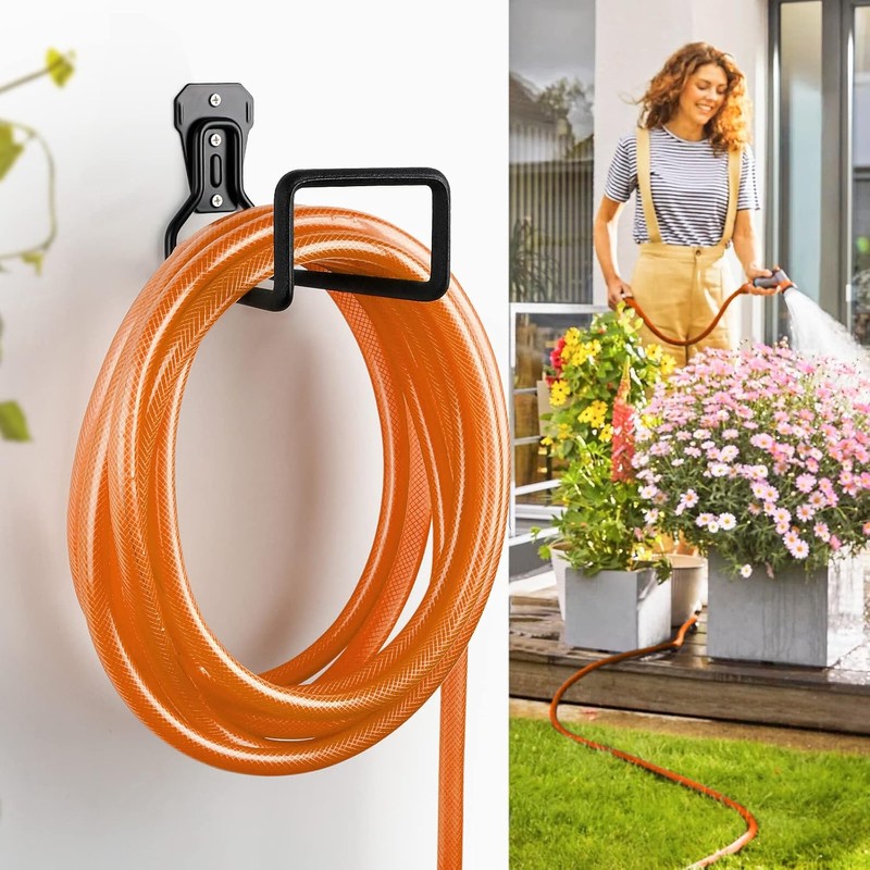 Soportes de manguera de jardín UPCERA 4Hoseholder-BL – 4 unidades