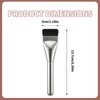 Ultra Thin Foundation Brush for Liquid Makeup, Flat Top Makeup