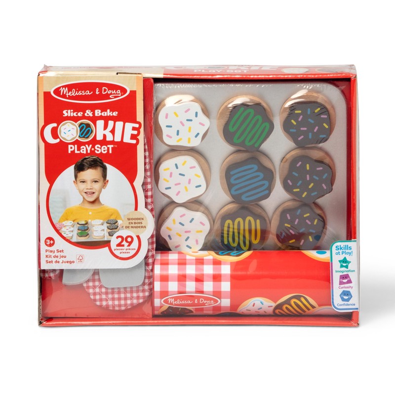 Melissa & Doug Slice and Bake Cookies Wooden Play Food
