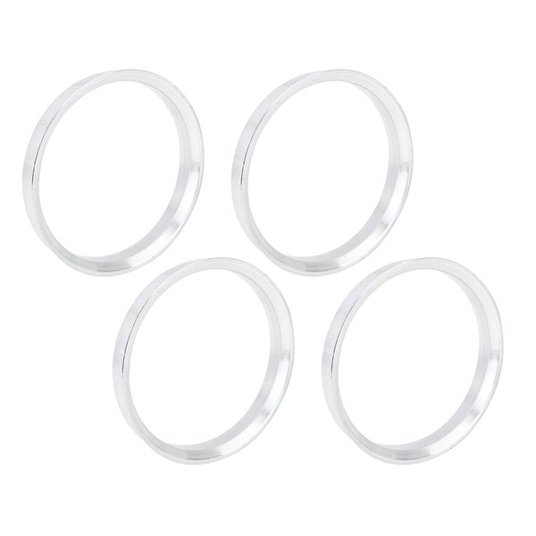 X AUTOHAUX 4pcs 72.6 to 66.6 mm Aluminium Alloy Car