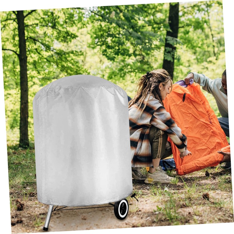 CIYODO Polyester Barbecue Grill Cover Outdoor Grill Protector Heavy-Duty Barbecue