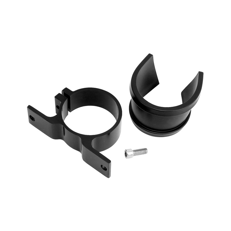 QWORK Fuel Pump Clamp Holder, 2 Pack 50mm Fuel Filter