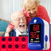 UPGRADE Pulse Oximeter - Oxygen Monitor Finger for Adults and