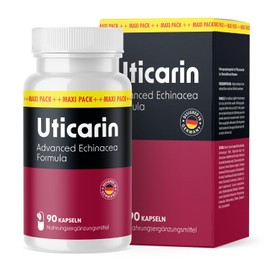 Uticarine Capsules with Plant Extracts, Minerals for Men and Women, 90 Capsules per Tin and Vitamins 1 x