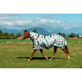 Schulz Equine Fly Sheet with Neck Cover and Belly Guard Howdy 75