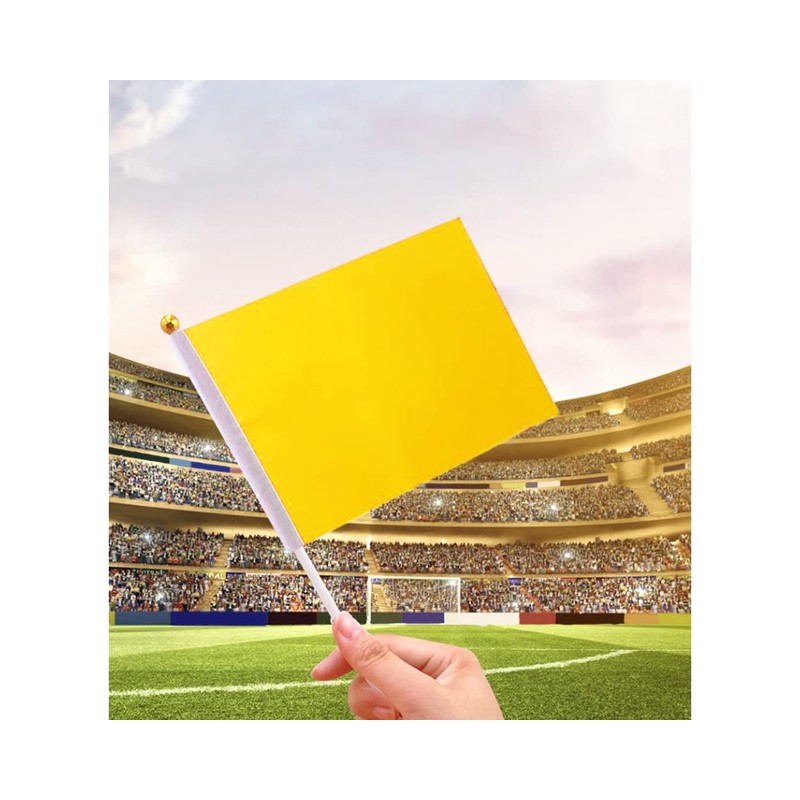 SCSpecial Small Flags 25 Pieces Mini Handheld Flags on Stick