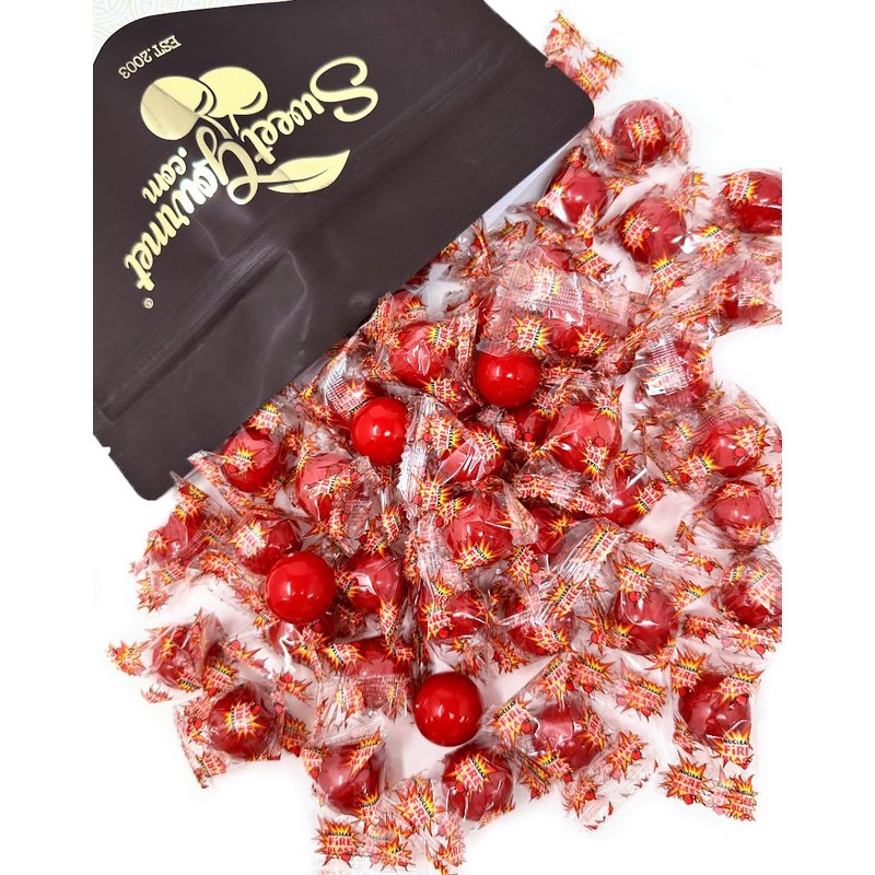 SweetGourmet Medium Fireballs Candy | Nuclear Fire Blast | Extremely