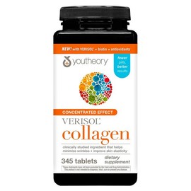 Youtheory Collagen 345 Tablets Contains Biotin / 유씨어리 콜라겐 345정 비오틴 함유 Youtheory Collagen