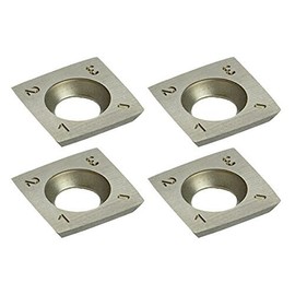 mb-m® Set of 4 Taper Inserts / Reversible Blades HM 14 x 14 x 2.0 mm