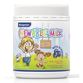 Maxigenes Chewable Milk with Blueberry Tab X 150