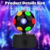 Disco Ball, Rotating Disco Ball, 360 Degree, 11 Inch Disco