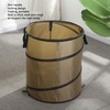 Collapsible Trash Can Waterproof Oxford Cloth Portable Camping Trash Can