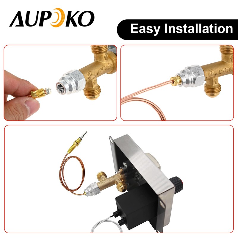Aupoko Low Pressure LPG Propane Gas Flame Failure Safety Control