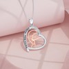 MISTBEE Gymnastics Necklace Sterling Silver Gymnast Pendant Necklace for Women