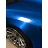 VViViD Metallic Blue Brushed Metal Vinyl Wrap Roll XPO Air