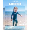 Goldfin Kids Wetsuit for Boys Girls, 3mm Neoprene Fullsuit for