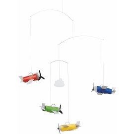 Aero Hanging Nursery Mobile - 24 Inches - High Quality Plastic - Handmade in Denmark by Flensted