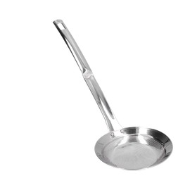 Colador de malla para alimentos, espumadera de grasa de superficie lisa Colador de malla fácil de limpiar para quitar fácilmente la grasa del caldo de sopa y la salsa