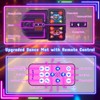 Dance Mat, 2024 Light Up 2-Player Opposing Dance Pad with