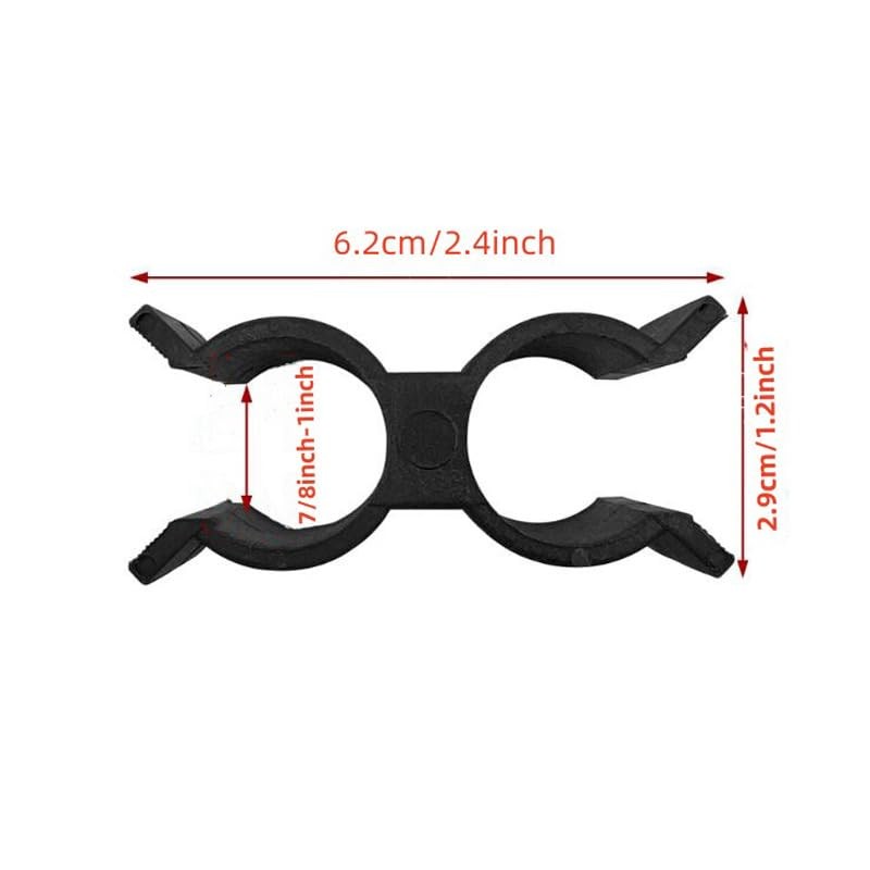 NOBLEZHU 4 Pcs Bimini Boat Clip for Anti Rattle Bimini