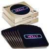 8 x Square Coasters - Neon Sign Design Holly Name