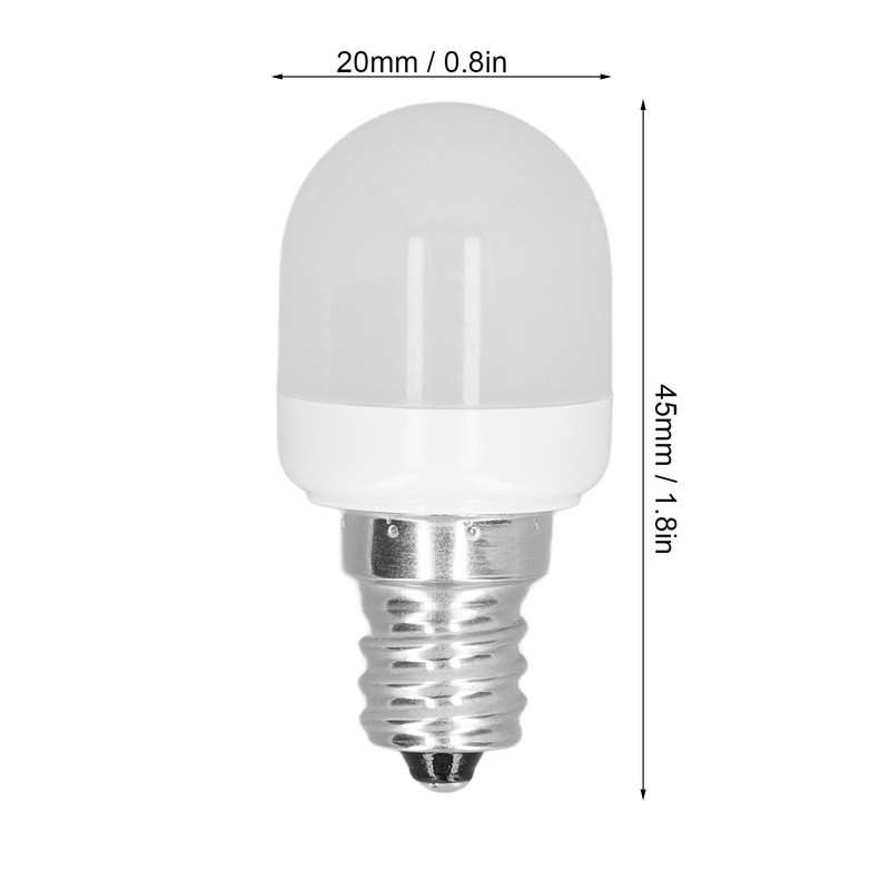 5Pcs Ceiling Light Bulbs 1.5W High Temp Resistant White 75