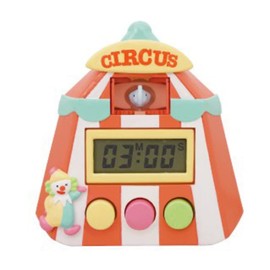 Hassey Top-in Kitchen Timer Circus RD EX-3128 8.5 x 3.2 x 8.6 cm