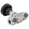 304 Stainless Steel Valve 2‑Way High Pressure Needle Flow Control