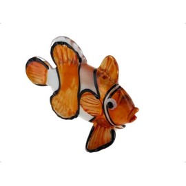 Clown Fish Glass Figure – Coral Reef Fish S 51 Glass Figure – Fish Orange Decorative