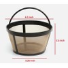 Reusable 8-12 Cup Basket Coffee Filter Compatible with Mr Coffee