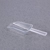 4.5 Inch Clear Plastic Multi-Purpose Scoops, Ice Scoop for Weddings,