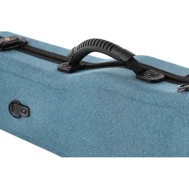GEWA Bio-A Shaped 4/4 Violin Case - Blue with Backpack