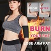 Bakerdani Women's Arm Trimmers, Compression Sauna Sweat Arm Shaper Bands,