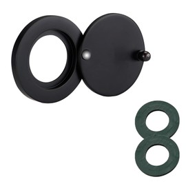 Peephole Cover, Peep Hole Covers for Door - Home Security Privacy Protection with Self-Adhesive Installation Tools(Matt Black)