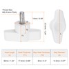 QUARKZMAN Pack of 20 Wing Knobs M5 x 14 mm