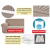 SAMSTEX Stylish 1 Seater Sofa Cover Stretch 1-Piece High Stretch