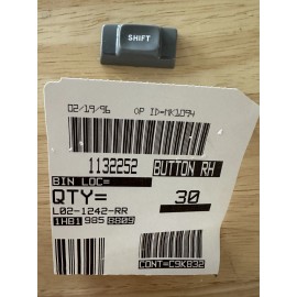 IBM Selectric I & II part # 1132252 SHIFT RIGHT  BUTTON ACCENT GRAY new Genuine
